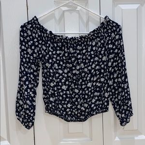Off the shoulder Floral top